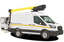 Car Hire Biggleswade - 3.5T Cherry Picker Access Van - Van hire Biggleswade