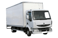 Car Hire Biggleswade - 7.5T Enclosed Box Truck (Tail Lift) - Truck hire Biggleswade
