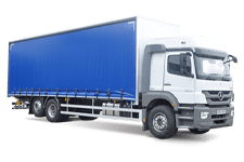 Car Hire Biggleswade - 26 Tonne Curtain Side Truck - Truck hire Biggleswade