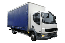 Car Hire Biggleswade - 7.5 Tonne Curtain Side Truck - Truck hire Biggleswade