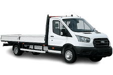 Car Hire Biggleswade - Transit Dropside Van - Van hire Biggleswade