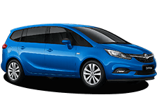 Car Hire Biggleswade - Vauxhall Zafira 7-Seater - Minibus hire Biggleswade