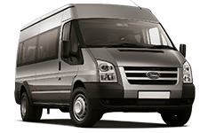 Car Hire Biggleswade - Special Ford Minibus LITE - Accommodating 17 - Minibus hire Biggleswade